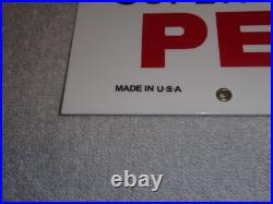 VINTAGE TEXACO SKY CHIEF SUPREME GASOLINE With PETROX 18 PORCELAIN METAL OIL SIGN