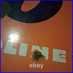 VINTAGE UNION 76 GASOLINE Metal SIGN GAS STATION PUMP PLATE MOTOR OIL AUTO VINTAGE UNION 76 GASOLINE Metal SIGN GAS STATION PUMP PLATE MOTOR OIL AUTO