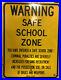 VTG_1980_s_Chicago_PROJECT_CLEAN_Warning_Drug_Free_School_Sign_18x24_Aluminum_01_om
