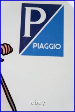 Vespa Tintin Scooter Edition Vintage Piaggio Metal Sign 50 cm (19.7)
