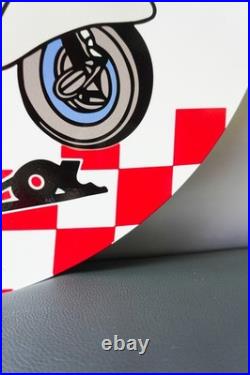 Vespa Tintin Scooter Edition Vintage Piaggio Metal Sign 50 cm (19.7)