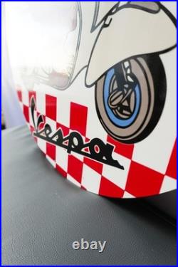 Vespa Tintin Scooter Edition Vintage Piaggio Metal Sign 50 cm (19.7)