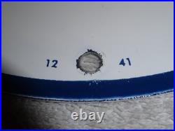 Vintage 12 41 Mobil Mobiloil Gasoline Motor Oil 9 Porcelain Metal Pegasus Sign