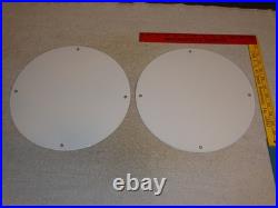 Vintage 1936 Shell & Texas Pacific Motor Oil & Gasoline Porcelain Metal Sign Lot