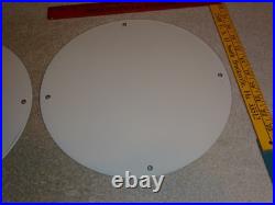 Vintage 1936 Shell & Texas Pacific Motor Oil & Gasoline Porcelain Metal Sign Lot