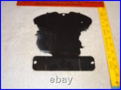 Vintage 1941 Harley Davidson Motorcycle Sales Porcelain Metal Gasoline Oil Sign