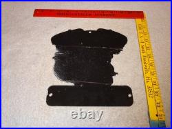 Vintage 1941 Harley Davidson Motorcycle Sales Porcelain Metal Gasoline Oil Sign