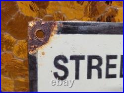 Vintage 1942 Sailor Porcelain Sign Old Hotel Virginia Beach Street Girls Brothel