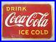 Vintage_1946_DRINK_ICE_COLD_COCA_COLA_COKE_metal_sign_29_25_x_19_25_NO_RESERVE_01_mhs