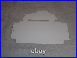 Vintage 1950 Hot Rod Shop Auto Parts Lightning 12 Metal Car Gasoline & Oil Sign