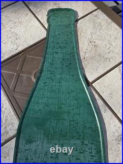 Vintage 1950'S Die Cut Metal Triple AAA Root Beer Bottle Sign Excellent