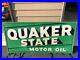 Vintage_1950s_Quaker_State_Motor_Oil_Gas_Station_70_Embossed_Metal_Sign_01_leo