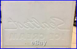 Vintage 1950s Sealtest Ice Cream Grocery Store Embossed Metal Sign LGS-0705