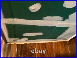 Vintage 1960's Say Pepsi please advertising metal sign