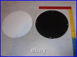 Vintage 1961 Moon Eyes Speed Equipment 11 3/4 Porcelain Metal Gasoline Oil Sign