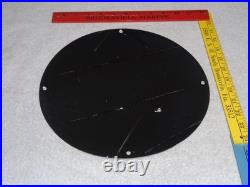 Vintage 1961 Moon Eyes Speed Equipment 11 3/4 Porcelain Metal Gasoline Oil Sign