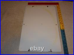 Vintage 1962 Texaco Sky Chief Marine Gasoline 18 X 12 Porcelain Metal Oil Sign