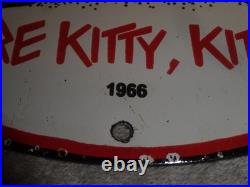 Vintage 1966 Rat Fink Ak-47 Gun 11 3/4 Porcelain Metal Gas Oil Sign Nra Ratfink