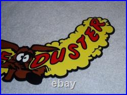 Vintage 1969 Plymouth Road Runner Coyote Duster Metal Gasoline Oil Sign! Wile E