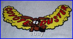 Vintage 1969 Plymouth Road Runner Coyote Duster Metal Gasoline Oil Sign! Wile E