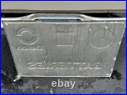 Vintage 1970's Original Embossed GM AC Delco Batteries Sign Metal 36 X 24