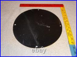 Vintage 1972 Indian Motorcycles Ride The Best +woman 11 3/4 Porcelain Gas Sign