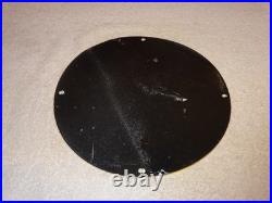 Vintage 1972 Indian Motorcycles Ride The Best +woman 11 3/4 Porcelain Gas Sign