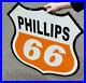 Vintage_30in_Phillips_66_Gasoline_Porcelain_Metal_Sign_Gas_orange_White_2_sided_01_llz
