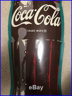 Vintage 36 Coca Cola Bottle Metal Advertising Sign AM 32