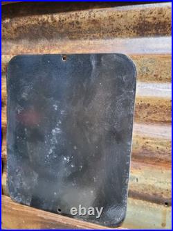 Vintage 49 Mile Scenic Drive Porcelain Sign Old San Francisco Golden Gate Bridge