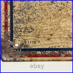 Vintage AMOCO Agricultural Chemicals Metal Sign Farm Ag Gas Oil Advertising