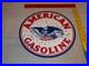 Vintage_American_Gasoline_Powerful_Eagle_11_3_4_Porcelain_Metal_Gas_Oil_Sign_01_pmi