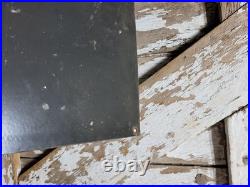 Vintage Amish Porcelain Sign Old Dont Photograph Amish Folk Lancaster County Pa