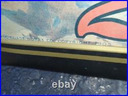 Vintage Antique Original Borax Is King Bill Jr Mule Cowboy Horse 35 Metal Sign