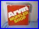 Vintage_Arvin_Muffler_Shop_Metal_Sign_Two_Sided_Hanging_Swinging_With_Bracket_01_gpr