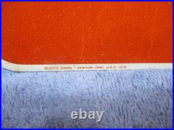 Vintage Arvin Muffler Shop Metal Sign Two Sided Hanging / Swinging With Bracket