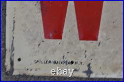 Vintage Ask for Wildroot Barber Shop Advertising Metal Sign