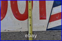 Vintage Ask for Wildroot Barber Shop Advertising Metal Sign