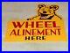 Vintage_Bear_Wheel_Alinement_Service_Here_12_X_11_Metal_Gasoline_Oil_Sign_01_oi