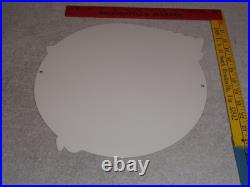 Vintage Bigger Spark More Bang Woman? & Plug 12 Metal Big Gasoline & Oil Sign