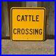 Vintage_CATTLE_CROSSING_Sign_Original_Embossed_Antique_Farm_Dairy_Poultry_Metal_01_wds