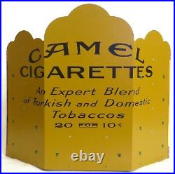 Vintage Camel Cigarettes Metal Tin Zippo Display 1913-1998 Catalog NEAR MINT