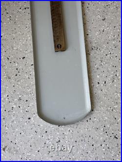 Vintage Carlo Peruzzi Ice Cream Metal Sign Thermometer Advertising 38x8 USA