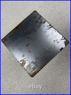 Vintage Case Pocket Knives Advertising Sign Heavy Metal 12 x 12