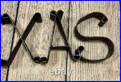 Vintage Cast Iron Texas Hanging Porch Wall Decor Sign Uncommon