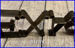 Vintage Cast Iron Texas Hanging Porch Wall Decor Sign Uncommon