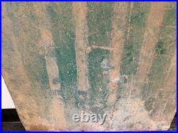 Vintage Chevron ORTHO Plant Foods & Protectants Metal Sign Chevron Chemical Co