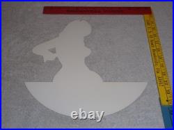 Vintage Chrysler Mopar Full Service Garage Woman 12 Metal Car Gasoline Oil Sign