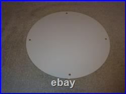 Vintage Clark Gasoline 11 3/4 Porcelain Metal Service Station Pump Plate Sign