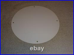 Vintage Clark Gasoline 11 3/4 Porcelain Metal Service Station Pump Plate Sign